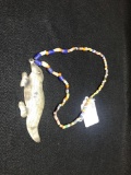 HUDSON BAY TRADE NECKLACE WITH SEAL