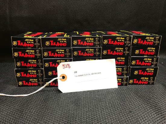 TUL-AMMO 223 CAL, 500 ROUNDS