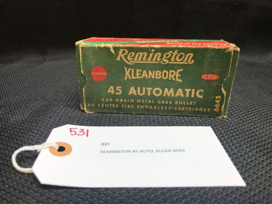 REMINGTON 45 AUTO, KLEAN BORE