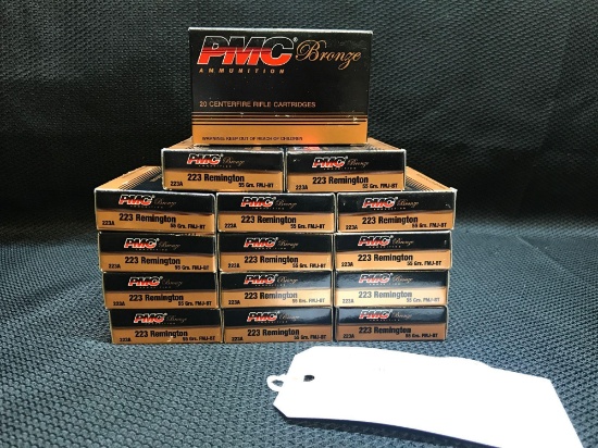 PMC BRONZE 223 CAL, 300 ROUNDS