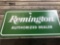 REMINGTON DEALER SIGN, HARD PLASTIC