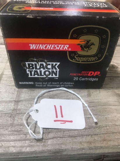 WINCHESTER BLACK TALON .45 ACP