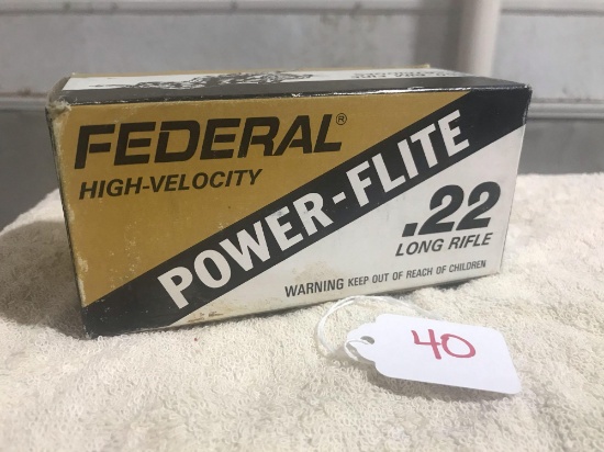 FEDERAL POWER FLITE .22 CAL 500 RND BRICK