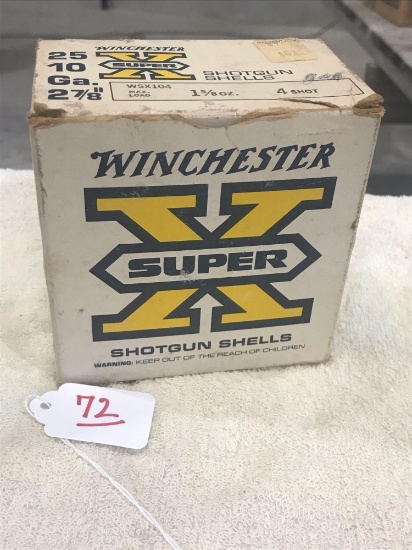 WINCHESTER SUPER X 10 GA, 4 SHOT