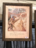 BUFFALO BILL GOLD TRAIL PRINT