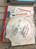 WINCHESTER BALLISTIC CHARTS AND CATALOGS