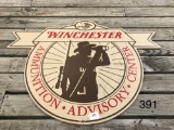 WINCHESTER AMMUNITION ADVISORY CENTER SIGN