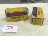 WESTERN SUPER X .22 CAL HOLLOW POINT, 2 BOXES