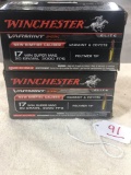 WINCHESTER .17 CAL WIN SUPER MAG VARMINT