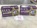 ELEX .22 CAL SPORT, 2 BOXES