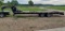 2012 Trailerman Hired Hand 32' Gooseneck flatbed trailer, 10,000# dual tandem axles, dove tail,