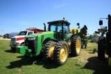 2011 JD 8285R 1485 hr., R-480/80R50 duals, F-380/80R38 duals, 5 SCV, QH, Fenders, 12 frt wts,