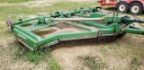 JD 1518 15' Rotary Cutter 1000 PTO, laminated tires, front chains. GEAR BOX IS DAMAGED, SELLS AS-IS.