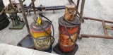 LOT OF TWO GREASE PUMPS