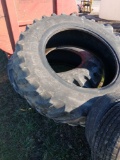PAIR OF GOODYEAR 18.4 R 38 TRACTOR TIRES