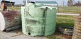 1000 gallon water tank, green