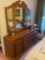 Dresser with mirror (Matches Lot 60 full bed)