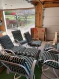 6 piece Lawnchair and lounger set