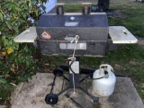 Gas grill with tank (has some LP)