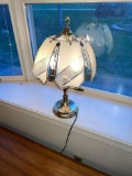 Touch operating table lamp.