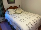 Full size bed (Matches Lot 61 dresser)
