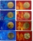 Group of 8 Sidney Australia 2000 Olympic $5 Coins