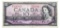 Bank of Canada 1954 Ten Dollars Modified Portrait