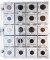 World Coin Collection in 2x 2 Over 150 Coins Identified
