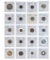 Group of 20 Coins of India w/ Silver Coin