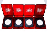 Lot 4 Canada Silver Cased Dollars