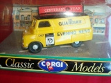 Corgi Classics, 96900 Bedford CA Van, The Guardian Evening News, boxed, 1/43