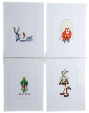 Grouping of 4 Cartoon Giclee's, Matted 4 x 6