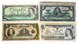 Canada $1 Banknote Collection (20 Total - Various Years)
