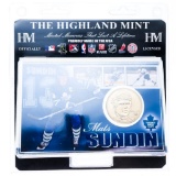 Highland Mint - Mats Sundin Coin & card Set