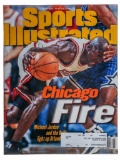 Michael Jordan Sports Illustrated June 3 1996 Chicago Fire Chicago Bulls