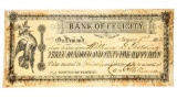 1882 Bank of Felicity Novelty Cheque - For 365 Happy Days
