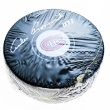 Montreal Canadiens Puck Signed Andre Pronovost