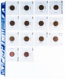 Group Of 14 Canada One Cent Coins (1962-2009)