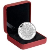 2014 RCM $10 Fine Silver Coin - O Canada - Down by the Old Maple Tree (cased)