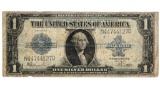 USA 1923 Series Silver Certificate $1 Blue Seal