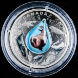 RCM 2017 Fine Pure Silver Coin Canadian Underwater Life