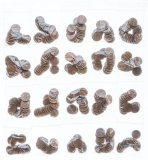 Bag lor Approx. 400 USA One cent Coins