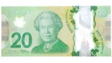 Bank of Canada $20 Low Serial Number (519)