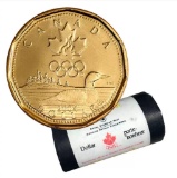 RCM Special Wrap Roll 2004 Lucky Loonie Coin