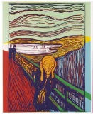 Andy Warhol - Fine Art Giclee - The Scream I -17 x 20