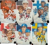 Group of Vintage Hockey Posters