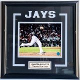Jose Bautista 8 x 10 Action - Autographed, Framed