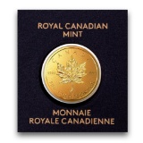 Royal Canadian Mint .9999 Fine Gold 50c Maple Leaf