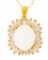 925 Sterling Silver Pendant & 18