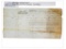 Original Supping Document Dated 1847 - Original - Barrels of Flour From the Port of Montreal To Port